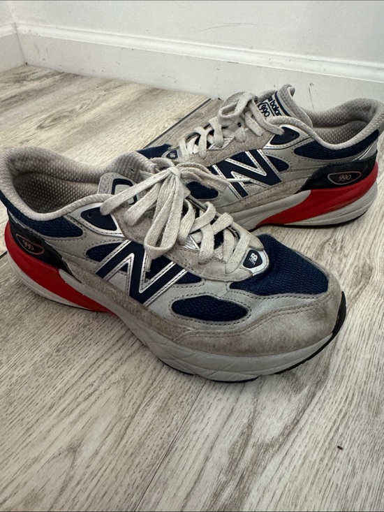 New Balance Other - New Balance Kids Sneakers in Navy, Gray and Red